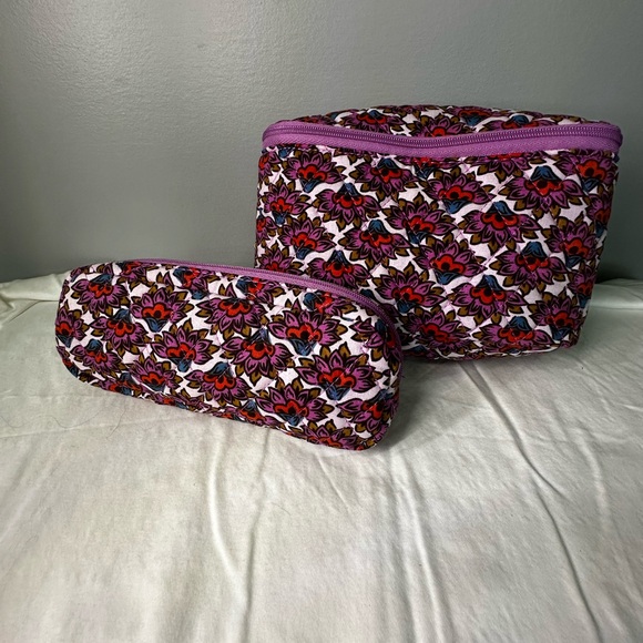 Vera Bradley Handbags - NWOT Vera Bradley Cosmetic Pouch Set